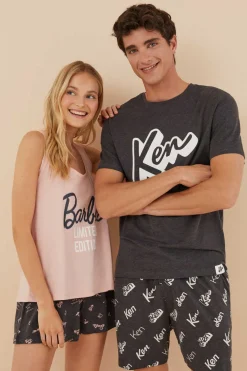 Pijama Curto De Homem Algodao Ken