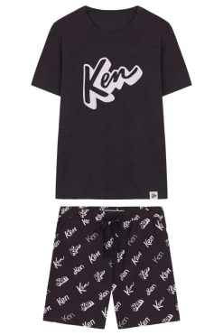 Pijama Curto De Homem Algodao Ken