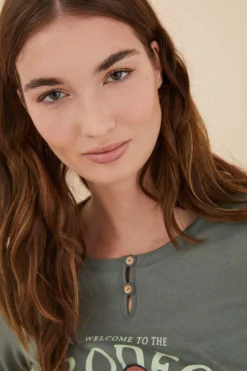 Pijama De 100% Algodao Do Snoopy Em