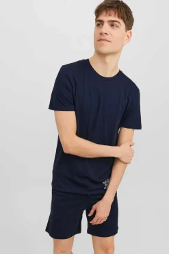 Pijama De Manga Curta E Calcas Curtas