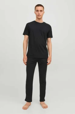 Pijama De Manga Curta E Calcas Compridas