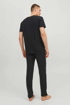 Pijama De Manga Curta E Calcas Compridas