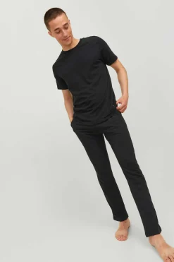 Pijama De Manga Curta E Calcas Compridas