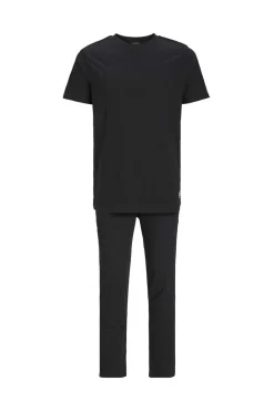 Pijama De Manga Curta E Calcas Compridas