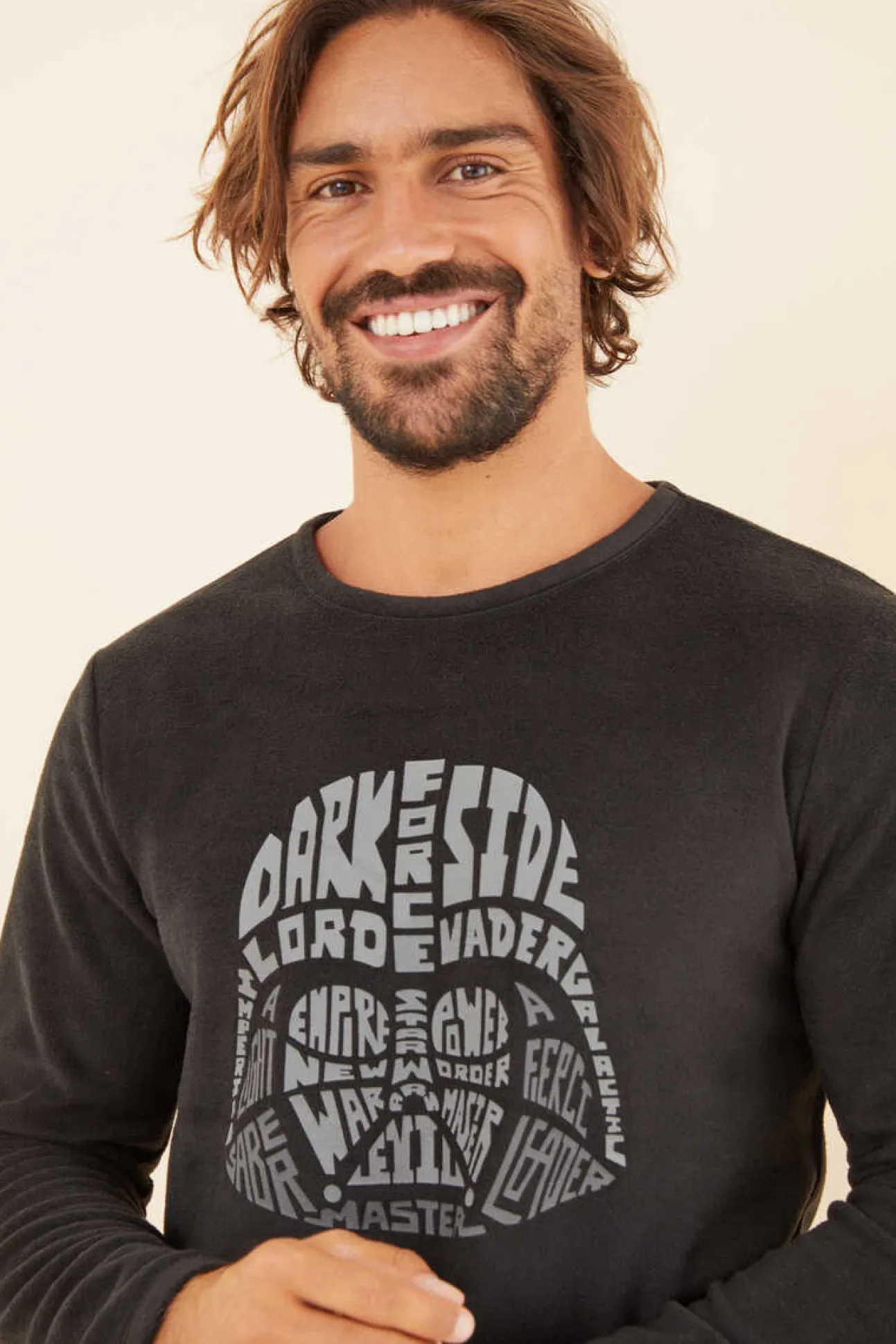 Pijama Polar Comprido Star Wars Para Homem