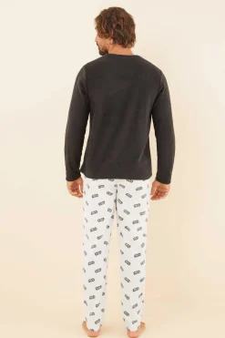 Pijama Polar Comprido Star Wars Para Homem
