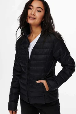 Plumifero Acolchado De Manga Larga