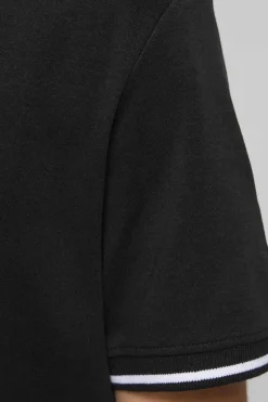 Polo Algodao Gola Contraste