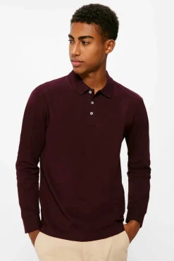 Polo Basico Manga Comprida Springfield