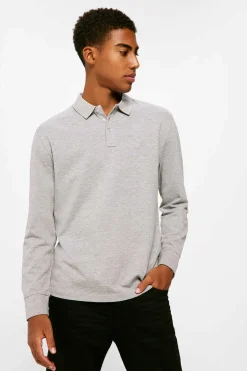 Polo Basico Manga Comprida Springfield