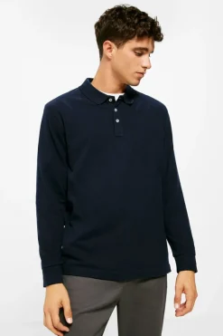 Polo Basico Manga Comprida Springfield