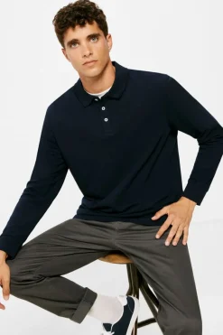 Polo Basico Manga Comprida Springfield