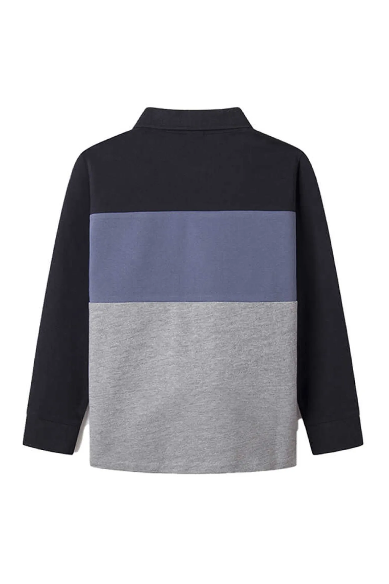 Polo Color Block Manga Comprida Menino