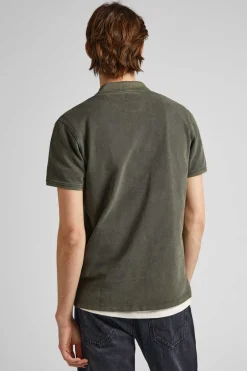 Polo De Algodao Pique Com Logo Bordado