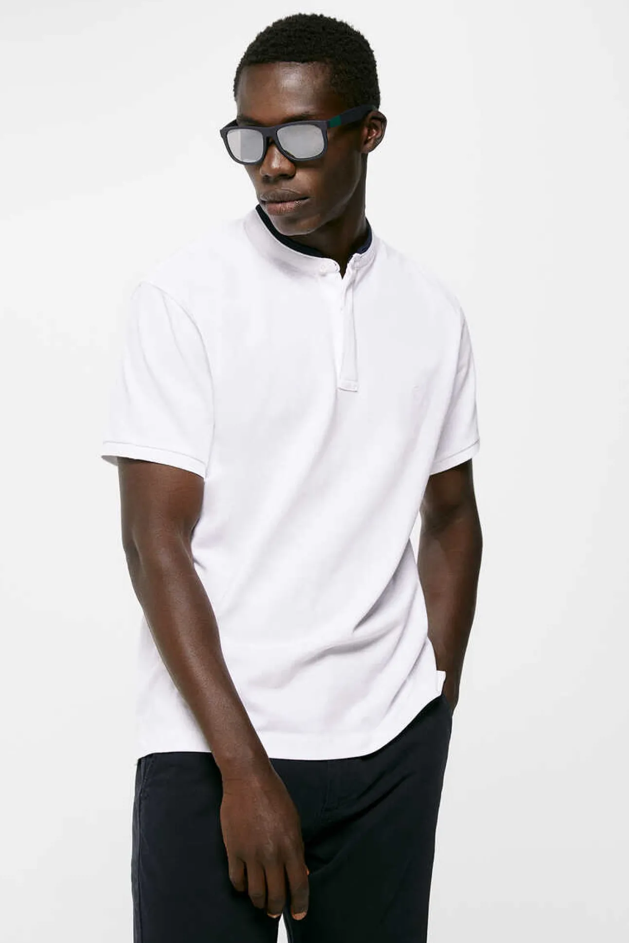 Polo Mao Slim Carcela Oculta