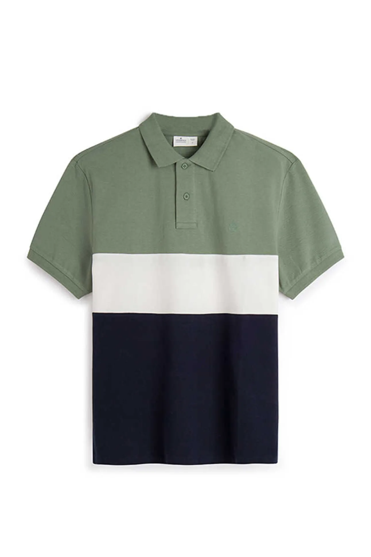 Polo Pique Color Block