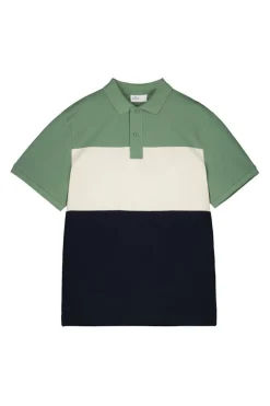 Polo Pique Color Block