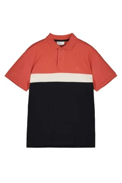 Polo Pique Color Block