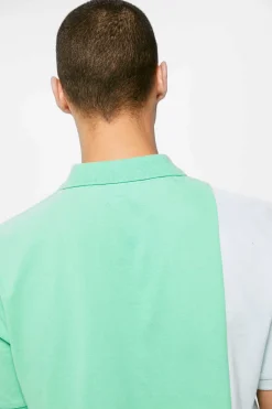 Polo Pique Contraste Cor