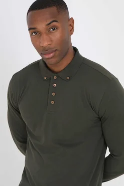 Polo Pique De Manga Comprida