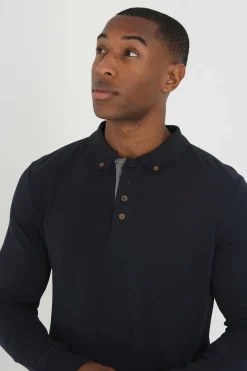 Polo Pique De Manga Comprida