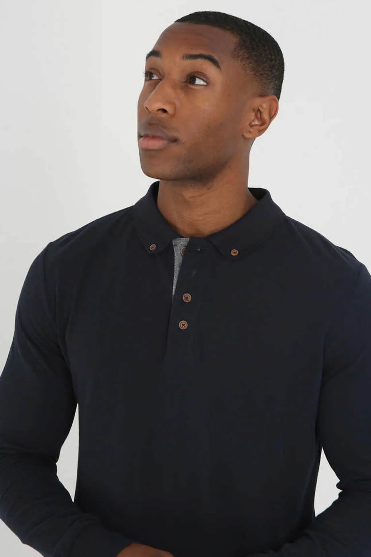 Polo Pique De Manga Comprida