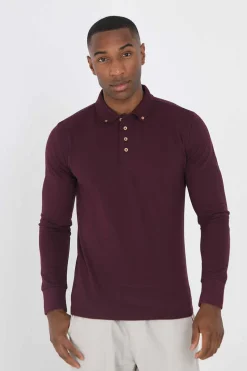 Polo Pique De Manga Comprida