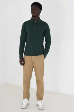 Polo Pique De Manga Comprida