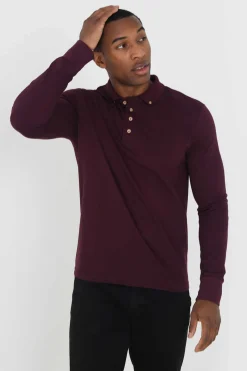 Polo Pique De Manga Comprida