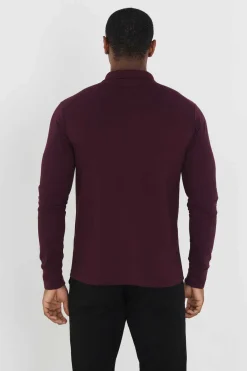 Polo Pique De Manga Comprida