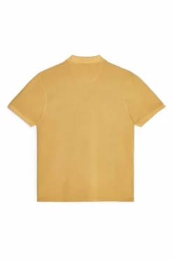 Polo Pique Lavado Bordado De Aviao