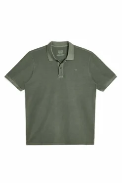 Polo Pique Lavado Bordado De Aviao