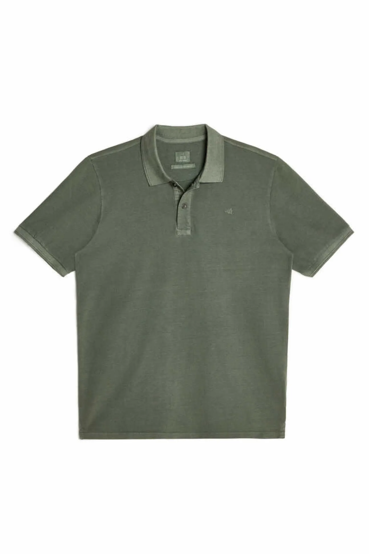 Polo Pique Lavado Bordado De Aviao