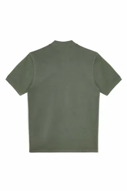 Polo Pique Lavado Bordado De Aviao