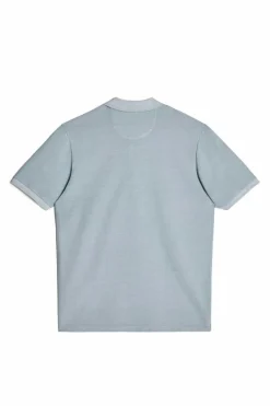 Polo Pique Lavado Bordado De Aviao