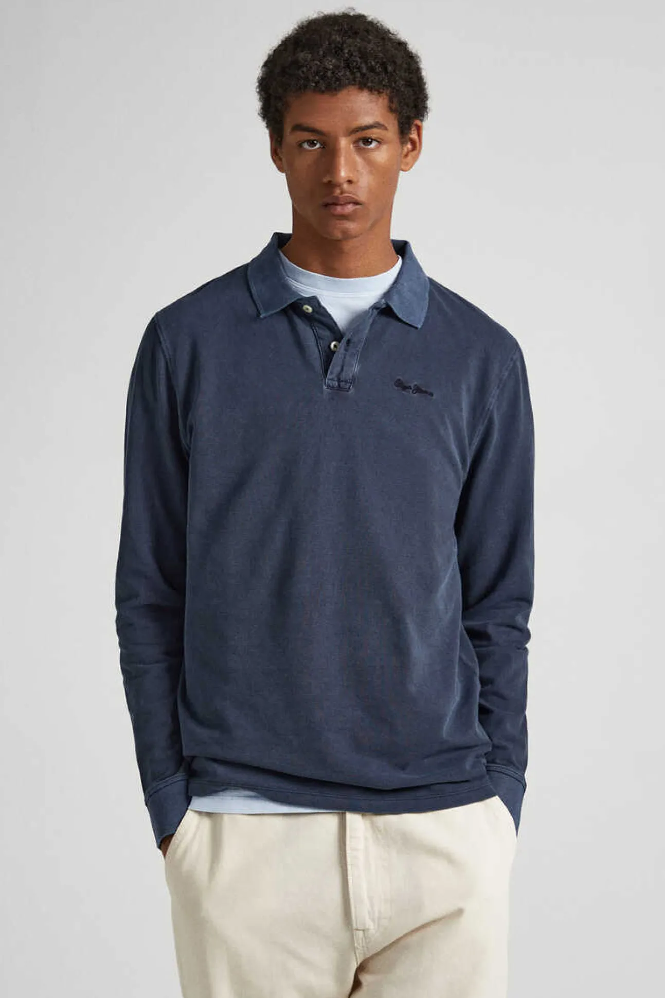 Polo Pique Logo Bordado