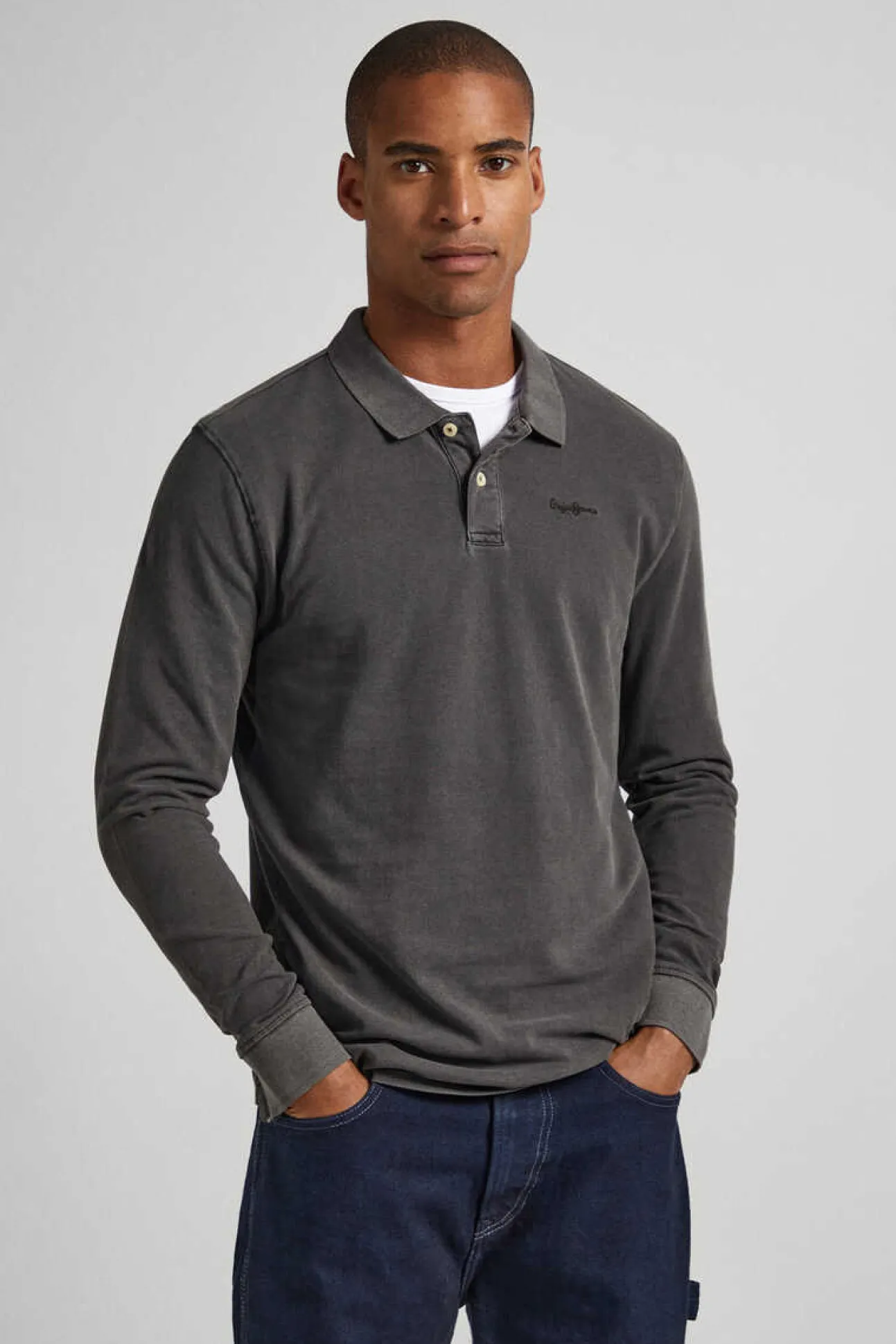 Polo Pique Logo Bordado