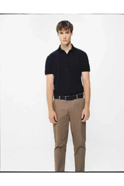 Polo Pique Slim Carcela Oculta