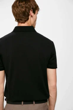Polo Pique Slim Carcela Oculta
