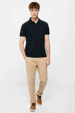 Polo Pique Slim Carcela Oculta