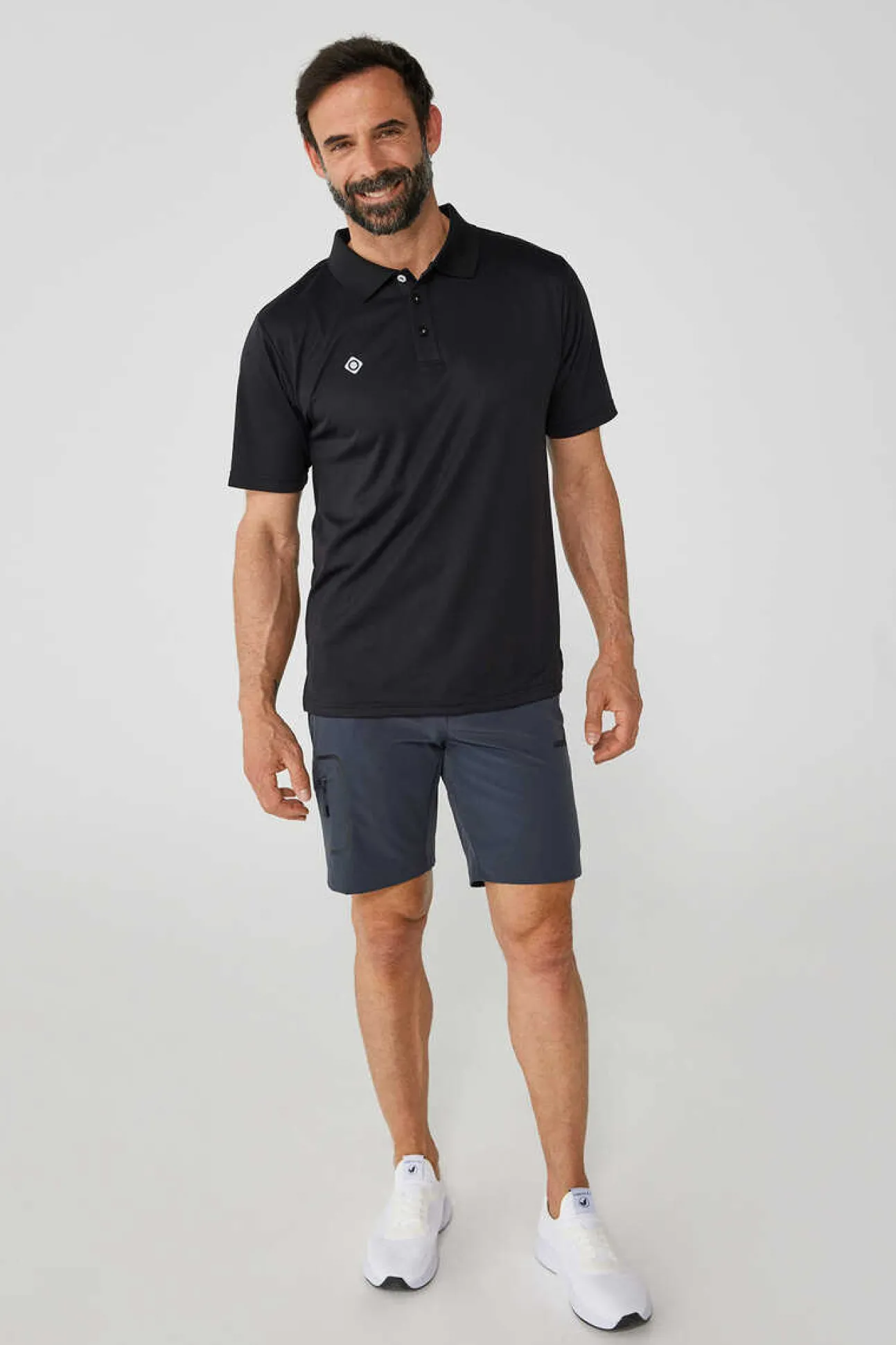 Polo Tecnico De Manga Curta