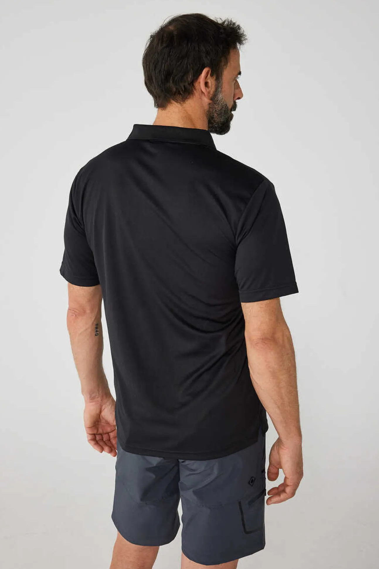 Polo Tecnico De Manga Curta