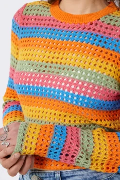 Pullover Bunt Crochet