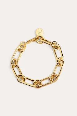 Pulsera Zambia Link Bano Oro