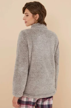 Robe Pelo Esponjoso Remendos Snoopy