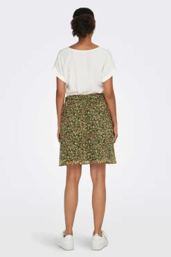 Rock Kurz Mit Print Gazestoff