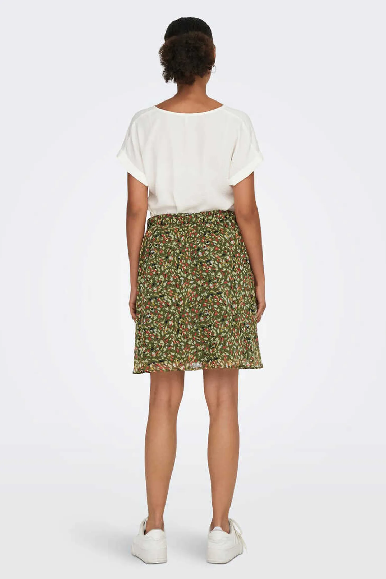 Rock Kurz Mit Print Gazestoff