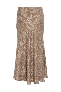 Saia Acetinada Com Folho Vila