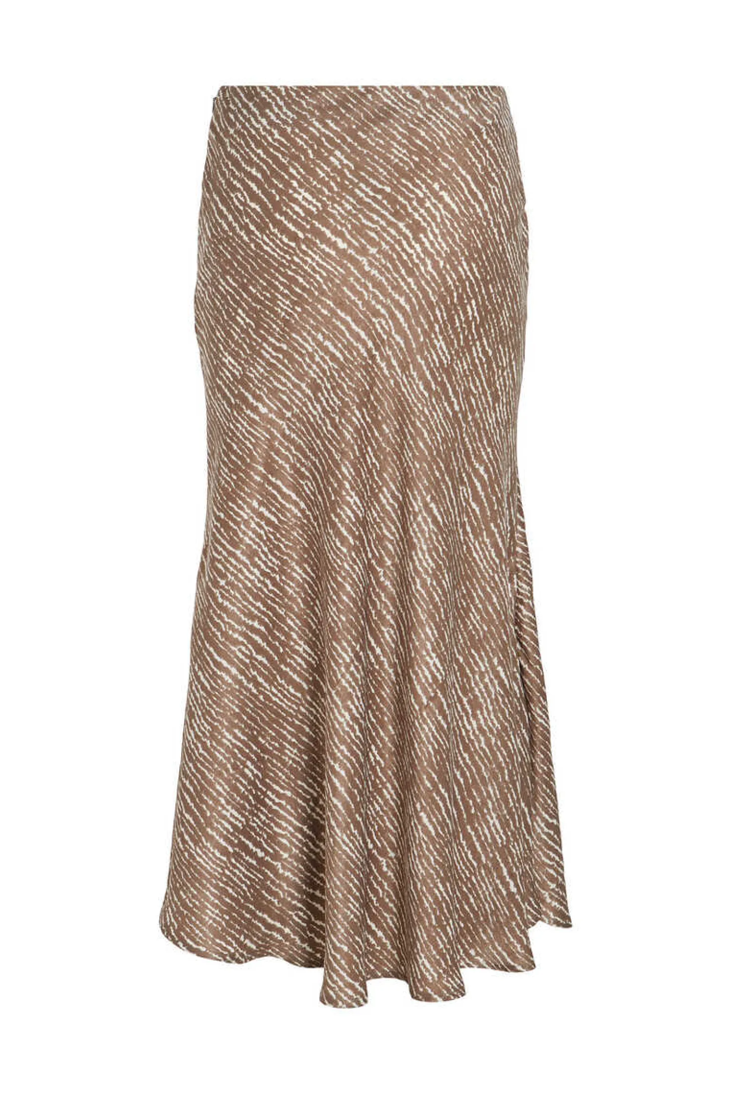 Saia Acetinada Com Folho Vila