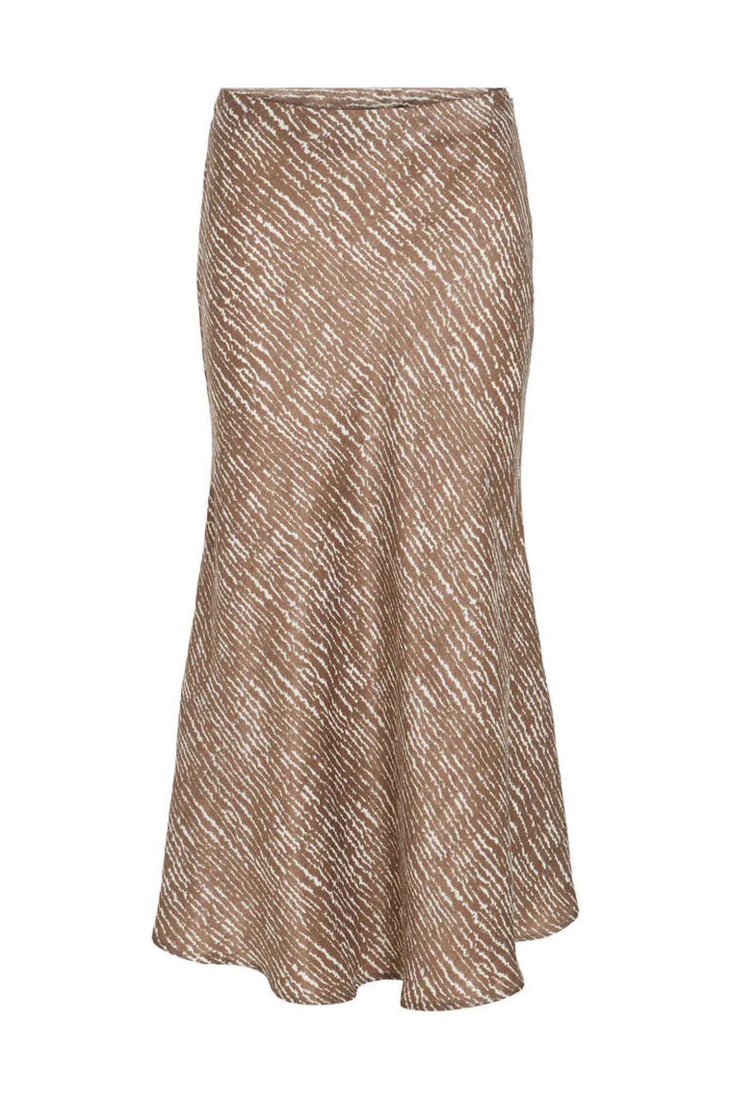 Saia Acetinada Com Folho Vila